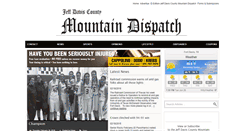 Desktop Screenshot of jdcmountaindispatch.com